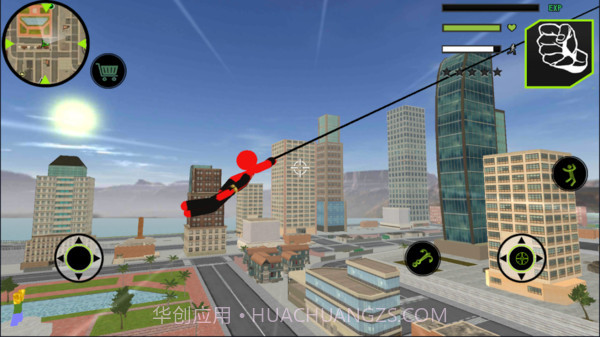 蝙蝠蜘蛛侠绳索英雄截图3 蝙蝠蜘蛛侠绳索英雄截图3