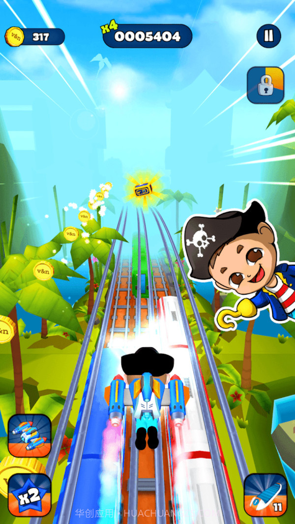 熊孩子跑酷截图1 熊孩子跑酷截图1