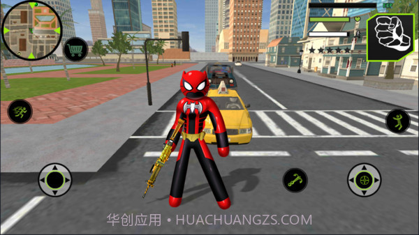 蝙蝠蜘蛛侠绳索英雄截图1 蝙蝠蜘蛛侠绳索英雄截图1