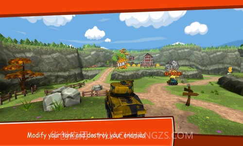 卡通坦克大战截图1 卡通坦克大战截图1