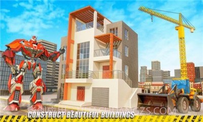 变形机器人挖掘机模拟器截图2