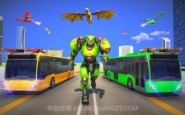 多龙机器人巴士改造手机版截图2