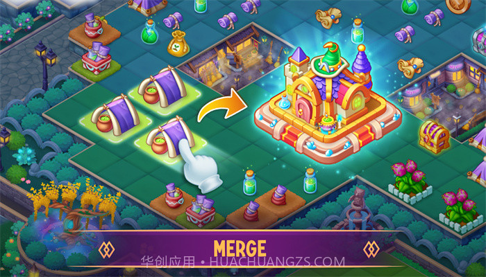 巫师世界魔法合并截图2 巫师世界魔法合并截图2