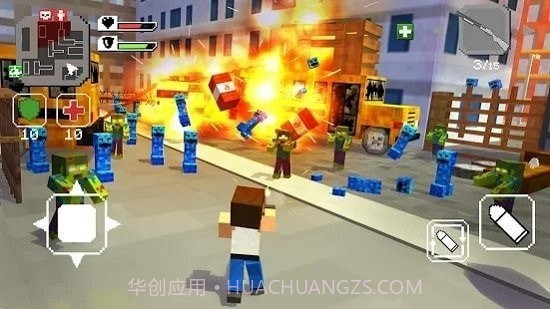 大像素战争开放世界截图3 大像素战争开放世界截图3