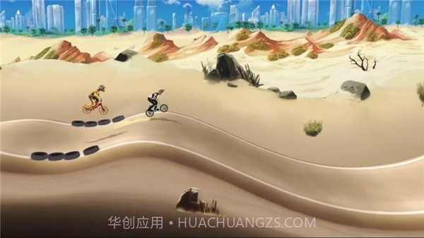 疯狂自行车越野赛手机版截图2