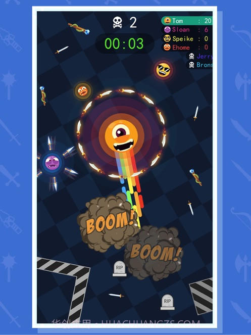 爆炸球球大作战截图1