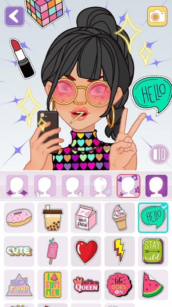 捏脸头像制作器截图4 捏脸头像制作器截图4