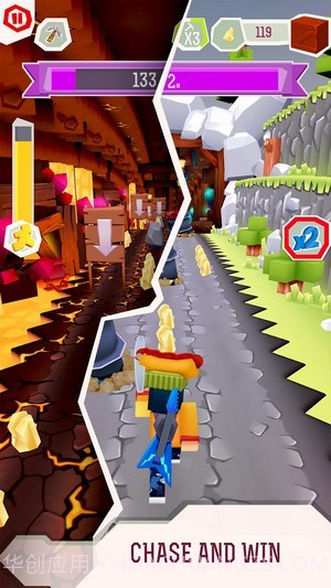 方块世界跑酷者截图1