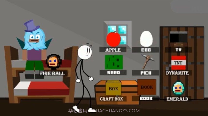 火柴人逃离我的世界截图4 火柴人逃离我的世界截图4