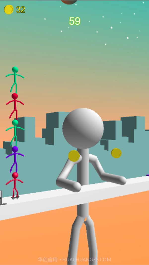 火柴人堆叠大赛截图1 火柴人堆叠大赛截图1