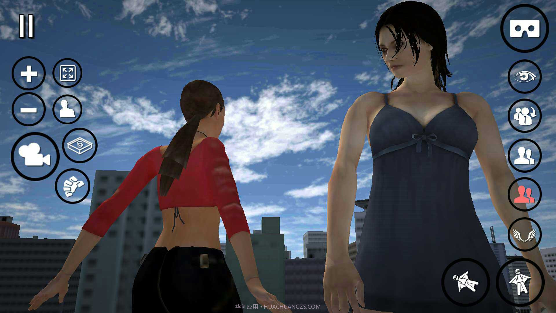 巨大少女破坏城市2截图3 巨大少女破坏城市2截图3