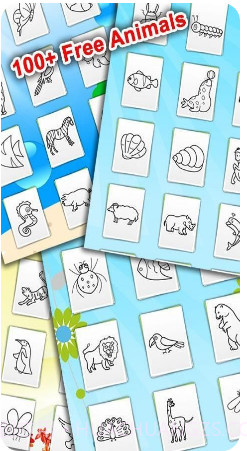 儿童画画填色涂鸦动物截图2 儿童画画填色涂鸦动物截图2