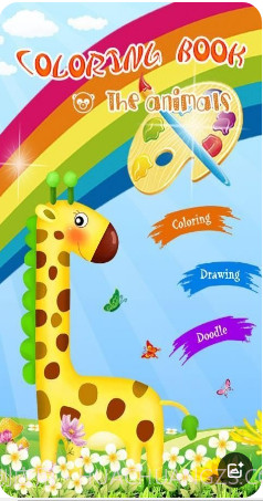 儿童画画填色涂鸦动物截图1 儿童画画填色涂鸦动物截图1