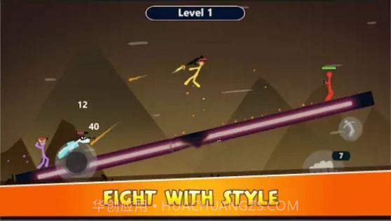 火柴人对决超级武士截图1