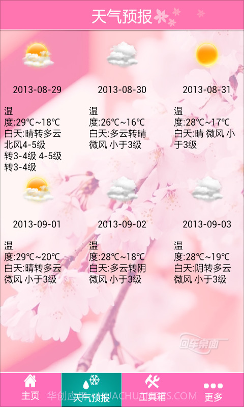 迷你天气闹钟截图2