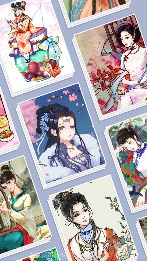 古风涂色截图1 古风涂色截图1