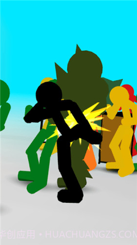 火柴人格斗街道截图1 火柴人格斗街道截图1