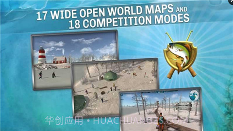 冰湖钓鱼汉化版截图2