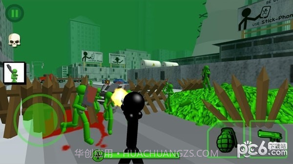 火柴人僵尸射击截图3 火柴人僵尸射击截图3
