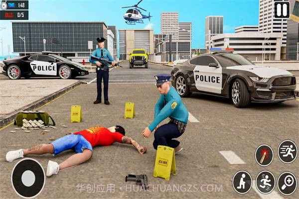 警车特技司机3d截图2