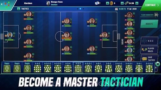 SoccerManager 2022中文版截图2