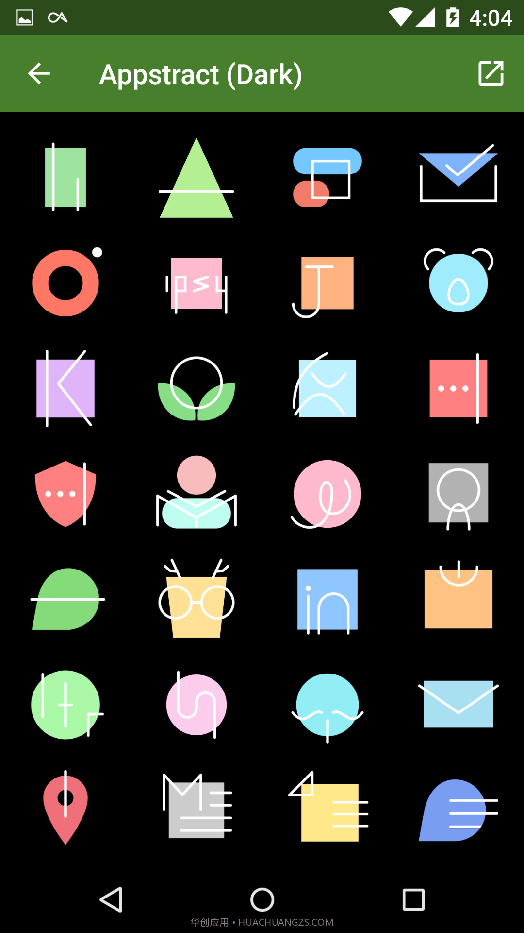 Appstract黑色图标包截图5