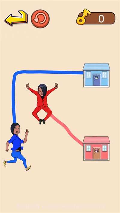 火柴人画线跑酷App截图2