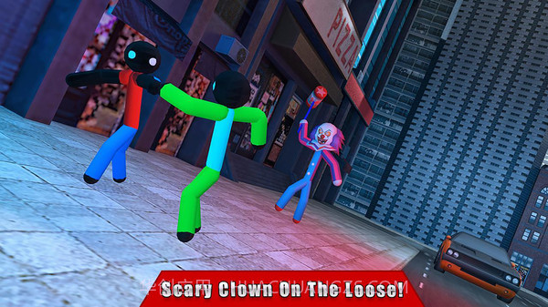 邪恶小丑城市英雄截图1