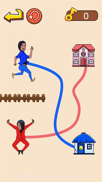 火柴人画线跑酷App截图1