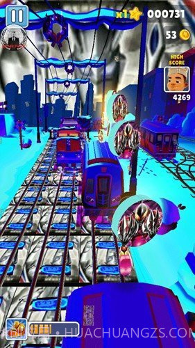 地铁跑酷奥特之城中文版截图4 地铁跑酷奥特之城中文版截图4