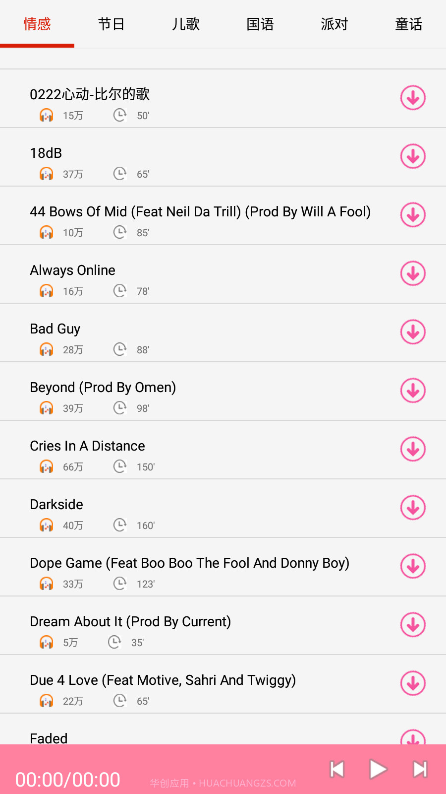 快听免费铃声大全截图4