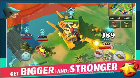 动物坦克大逃杀截图2