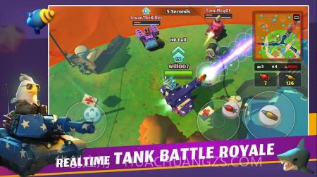 动物坦克大逃杀截图3