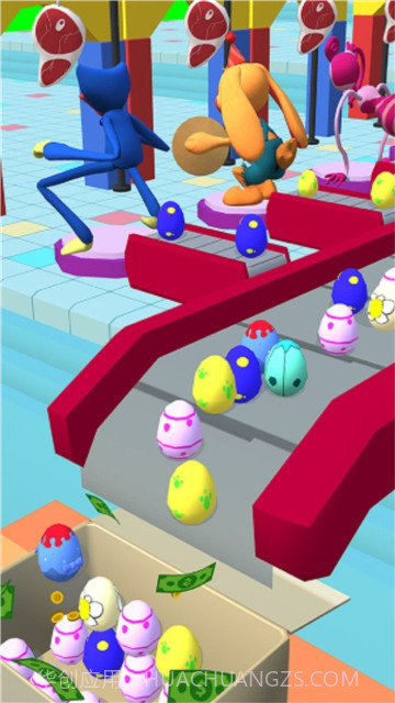 彩虹朋友鸡蛋工厂游戏截图2 彩虹朋友鸡蛋工厂游戏截图2