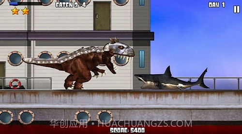 霸王龙vs食人鲨截图2 霸王龙vs食人鲨截图2