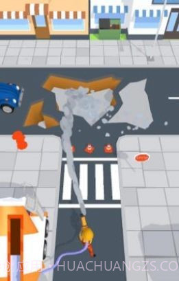 水泥罐车修路截图2