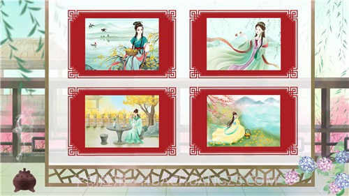 公主古装涂色截图2 公主古装涂色截图2