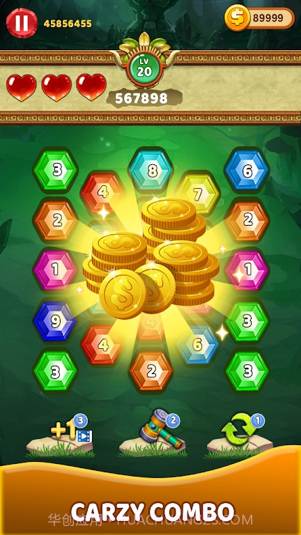 合并六边形宝石v1.0.1截图1