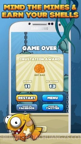 笨拙的鱼 Clumsy Flappy Fish截图3