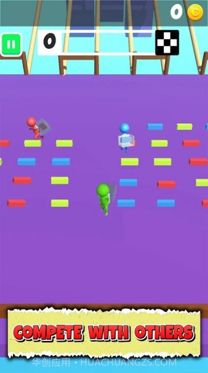 搭桥跑酷冲刺比赛截图2