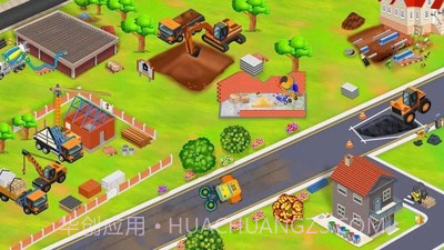 模拟挖掘机建房子截图4