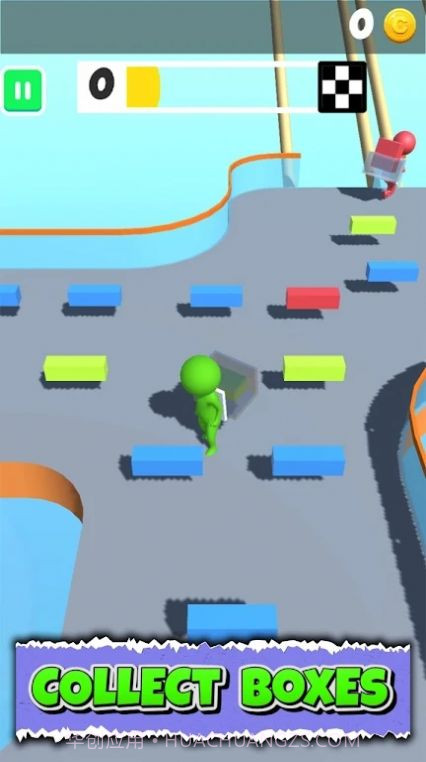 搭桥跑酷冲刺比赛截图1