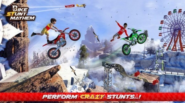 自行车特技大乱斗截图3