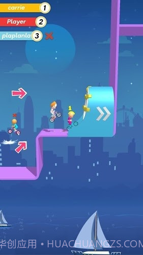 BMX单车竞速游戏截图3