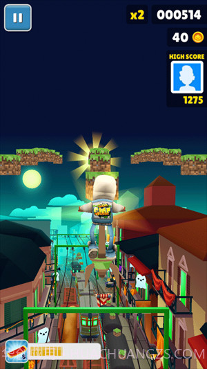 地铁跑酷草方块截图2