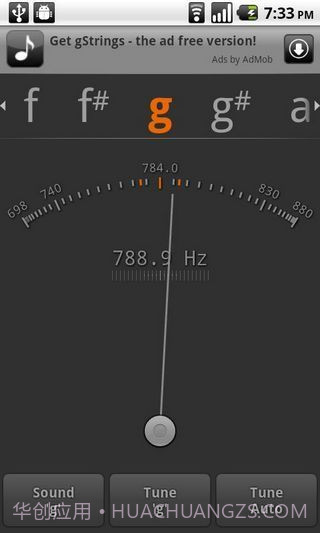 gStrings调音器截图1 gStrings调音器截图1