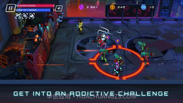 赛博朋克防卫行动截图1