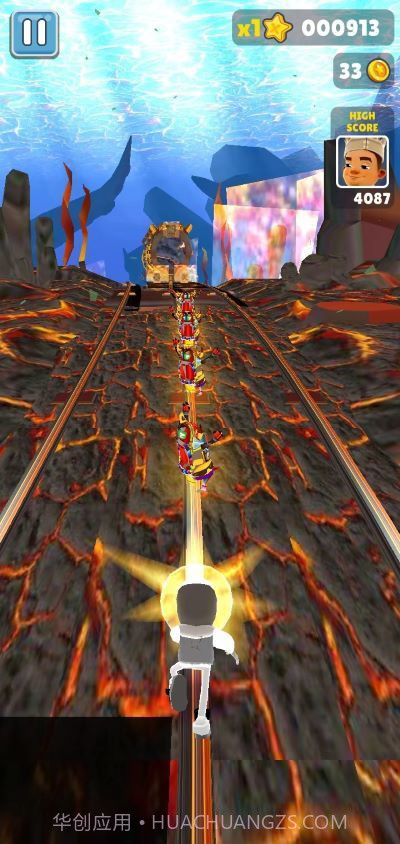 地铁跑酷地铁烫脚版本截图2 地铁跑酷地铁烫脚版本截图2