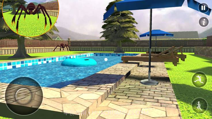 可怕的蜘蛛屋逃生3D截图1 可怕的蜘蛛屋逃生3D截图1