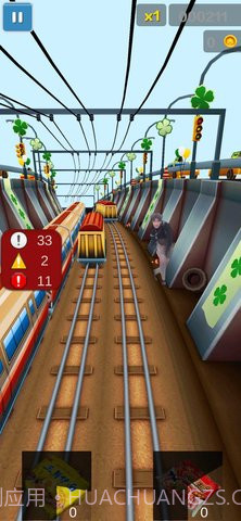 地铁跑酷坤坤金币版本截图1 地铁跑酷坤坤金币版本截图1